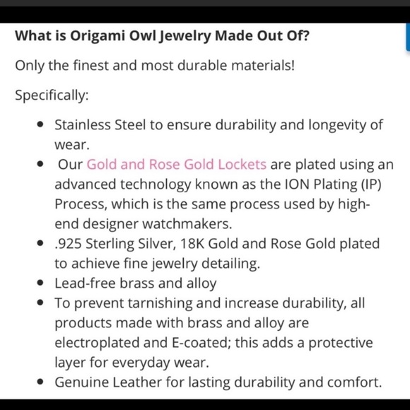 Origami Owl Silver locket w/ Crystals - Picture 4 of 5